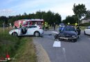 Oö: Bergungsarbeiten nach Unfall bei Abbiegemanöver in Andorf