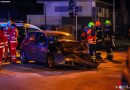 Oö: Fünf Verletzte bei Kreuzungscrash in Ansfelden