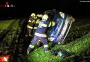 Stmk: Fahrzeugüberschlag in Apfelberg