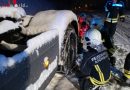 Nö: 10 Lkw und ein Pkw nach Wintereinbruch in Aschbach geborgen und flott gemacht