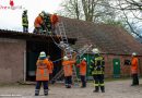 Deutschland: Feuerwehr Asendorf im Übungsmarathon → Verschiedene Szenarien erfolgreich abgearbeitet