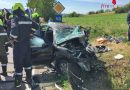 Nö: Schwerer Verkehrsunfall auf der LB40 bei Hollabrunn → Person eingeklemmt