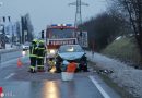 Oö: Drei Verletzte bei Verkehrsunfall Wienerstraße B1 Attnang