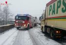 Stmk: Schneefall machte Feuerwehreinsätze wegen Verkehrsunfällen erforderlich