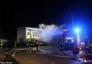 Bayern: Kurioser Einsatz in Bad Reichenhall → Brennender Lastwagen im Lastwagen