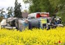 Oö: Lkw stürzte in Bad Wimsbach-Neydharting in ein Rapsfeld