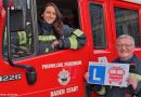 Nö:  Erste Feuerwehrfrau mit LKW-Einsatz-Maschinistenausbildung über 5,5to bei der FF Baden-Stadt