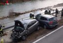 Oö: Nächster Unfall in Bad Ischl → Fahrzeuge kollidiert, drei Verletzte und Droheneinsatz