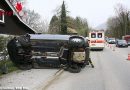 Bayern: Spektakulärer Verkehrsunfall in Bad Reichenhall endet glimpflich