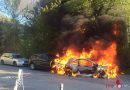 Schweiz: Kfz-Brand in Bramois: Zwei Pkw zerstört, einer beschädigt