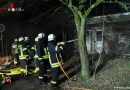 Deutschland: Brand im Anbau des Feuerwehrhauses Bedburg-Hau