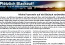 Info: Meine Feuerwehr auf ein Blackout vorbereiten