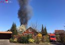 Deutschland: Brennt Carport – Feuer droht in Bomlitz überzugreifen