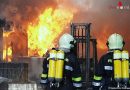 Ktn: Großbrand in Feriendorf am Pressegger See