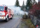 Nö: Brand in einer Garage in Breitenfurt