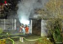 Deutschland: Autovollbrand in einer Garage in Bruchsal