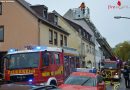 Deutschland: Brand in Wohnhaus in Bruchsal → ein Bewohner von Feuerwehr gerettet