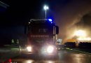 Nö: Mehrstündiger Einsatz bei Feuer bei Abfallentsorger in Bruck an der Leitha