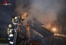 Oö: Nächtlicher Brand einer Selch- und Grillanlage in Brunnenthal