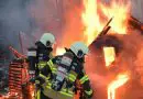 Schweiz: Wohnhaus mit Stall in Flammen