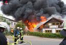 Deutschland: 250 Kräfte bekämpften Großfeuer in Lackfabrik in Buxtehude