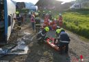 Stmk: Verkehrsunfall mit Autobus und Pkw in Kapfenberg beübt