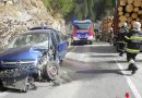 Nö: Eingeschlossene Person nach Verkehrsunfall auf der B 75 in Donnersbach