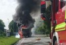 Deutschland: Lkw-Zugmaschine brannte in Dortmund vollständig aus