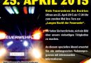 Bgld: Feuerwehren im Bezirk Eisenstadt öffnen am 25. April 2015 die Tore