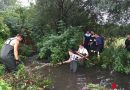 Nö: Feuerwehr Ebenfurth entfernt für Überflutung sorgende Verklausung