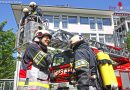 Deutschland: Brand in einem Wohnhochhaus in Düsseldorf: Küche im neunten Obergeschoss ausgebrannt