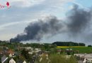 Deutschland: Vollbrand eines Gebäudes mit massiver Rauchentwicklung in Erkrath