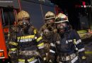 Stmk: Schwieriger Feuerwehreinsatz bei Großbrand in Feldbacher Biomasse-Heizwerk