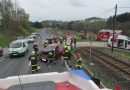 Oö: Kollision zwischen Zug und Pkw bei Lacken glimpflich verlaufen