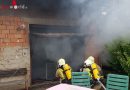 Nö: Küchenzeile brennt in Garage in Felixdorf