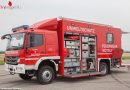 Undichter Gefahrstoffcontainer mit Fluorborsäure sorgt für Feuerwehreinsatz in Düsseldorf