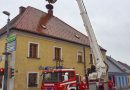 Nö: Feuerwehreinsatz am Storchennest in Fischamend