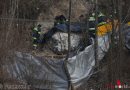 Oö: Feuerwehr sprengt Wohnhaus bedrohenden Felsen in Fischlham