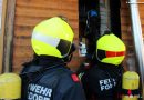 Stmk: Feuerwehrmann hielt Gartenhüttenbrand in Fohnsdorf bis zum Eintreffen der Verstärkung in Schach