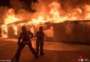 USA: Leer stehende Kirche in Fort Worth in Vollbrand