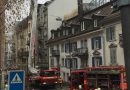 Schweiz: Feuer am Dach eines Mehrfamilienhauses in St. Gallen