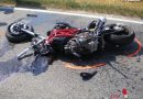 Nö: Drehleitereinsatz nach Unfall mit Pkw und Motorrad in Gänserndorf
