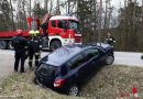 Nö: Autobergung aus Straßengraben in Rosenburg