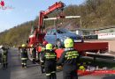 Nö: Autobergung nach Verkehrsunfall in Rosenburg