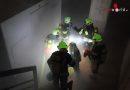 Oö: Feuerwehr Garsten resümiert Pflichtbereichsübung 2015 im Kraftwerk Garsten / St. Ulrich