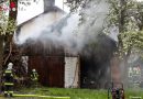 Oö: Neun Feuerwehren bei Brand eines Hackschnitzellagers in Gaspoltshofen im Einsatz