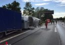 Deutschland: Wohnwagenanhänger brannte auf der A42 bei Gelsenkirchen