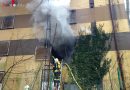Deutschland: Schwieriger Großeinsatz bei Feuer in altem Bunker in Gelsenkirchen