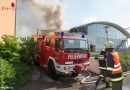 Oö: Acht Wehren bei Großbrand im Schul- und Veranstaltungszentrum in St. Georgen an der Gusen im Einsatz