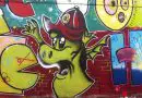 Nö: Gloggnitzer Feuerwehrhausfassade mit Graffitis verziert
